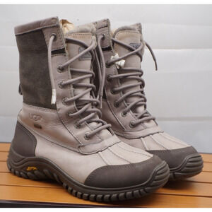 UGG WOMEN'S PEWTER ADIRONDACK II WINTER BOOTS - SIZE 7